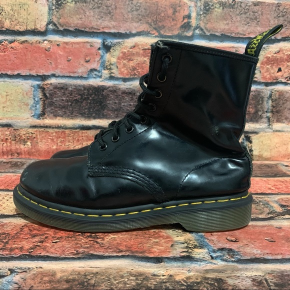 Dr. Martens Shoes - Dr. martens Smooth Black Leather Boots